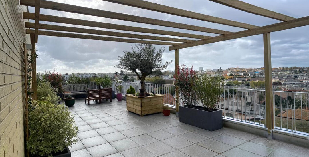 Aménagement d’un toit-terrasse à Saint-Herblain